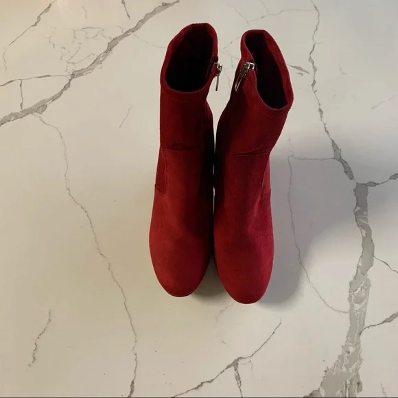 Marc Fisher • Red booties • 8.5 • Great condition! - Picture 5 of 9